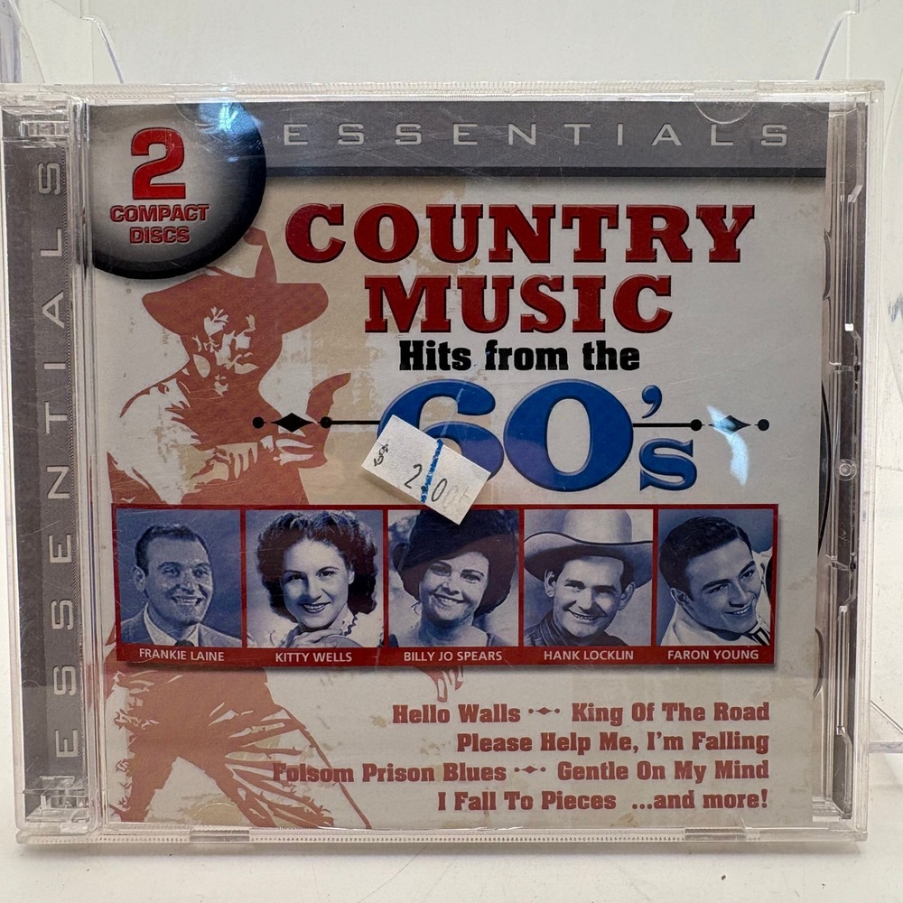 Country Music Hits from the 60s Essentials Legacy 2 CD Set STP037 Faron Young